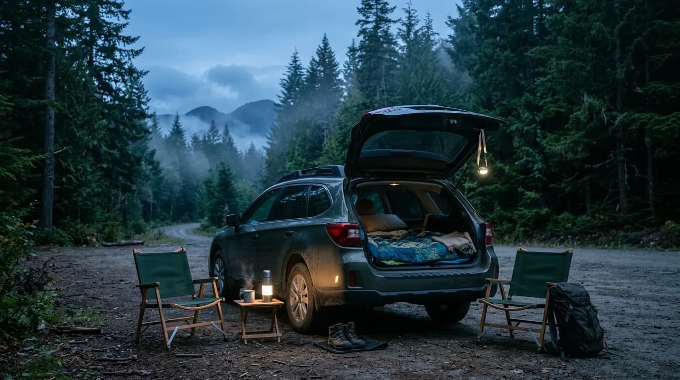 Car Camping Near Trailheads: A Simple Overnight Setup