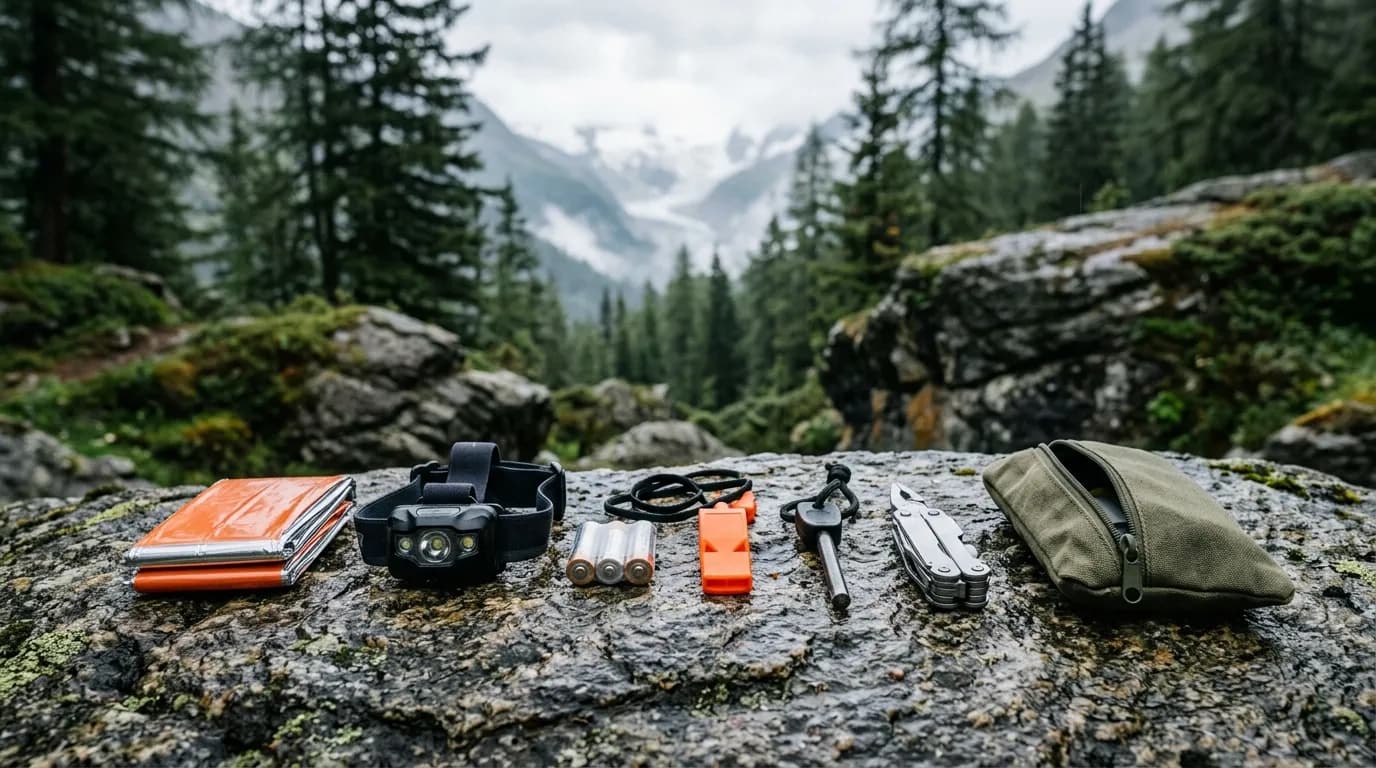 Headlamp and Day-Hike Basics Kit