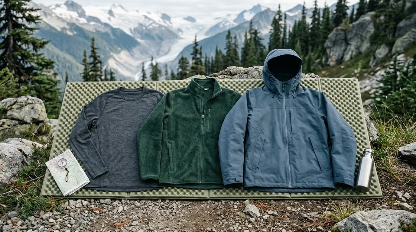 Hiking Layering System Simplified