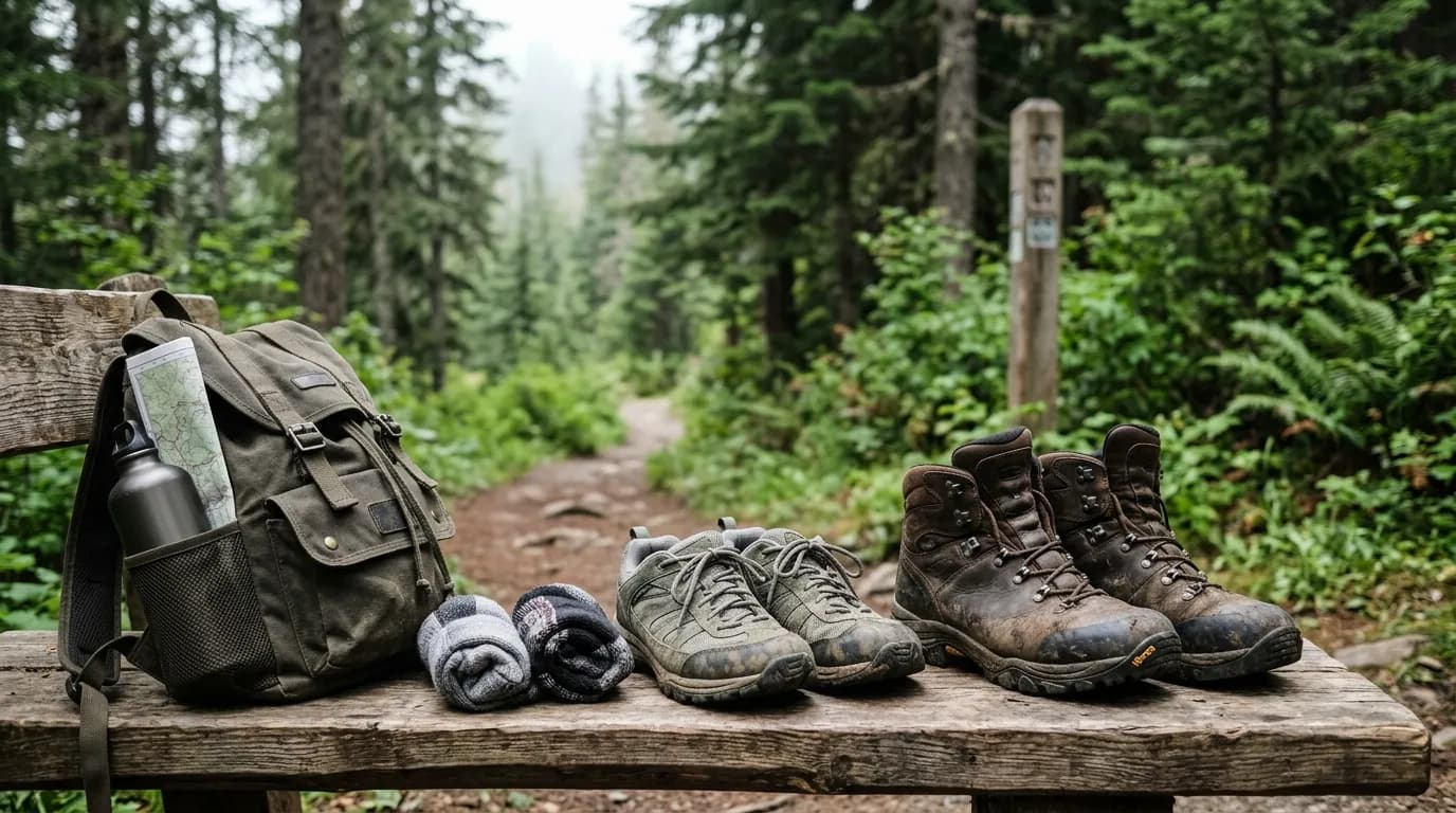 Hiking Shoes vs Boots: What to Wear on Day Trails