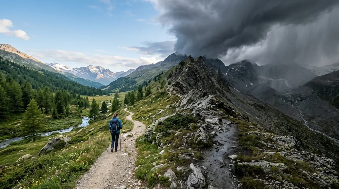 Hiking Weather Go / No-Go Checklist