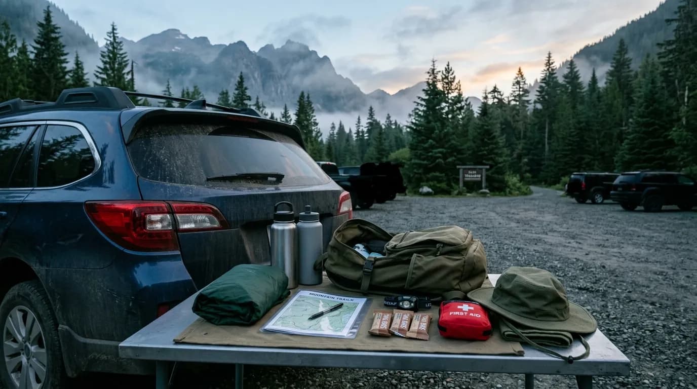 Packing for a 10-Mile Day Hike
