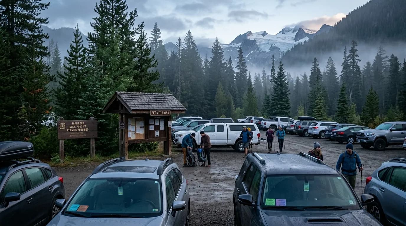 Trail Parking and Permits Checklist