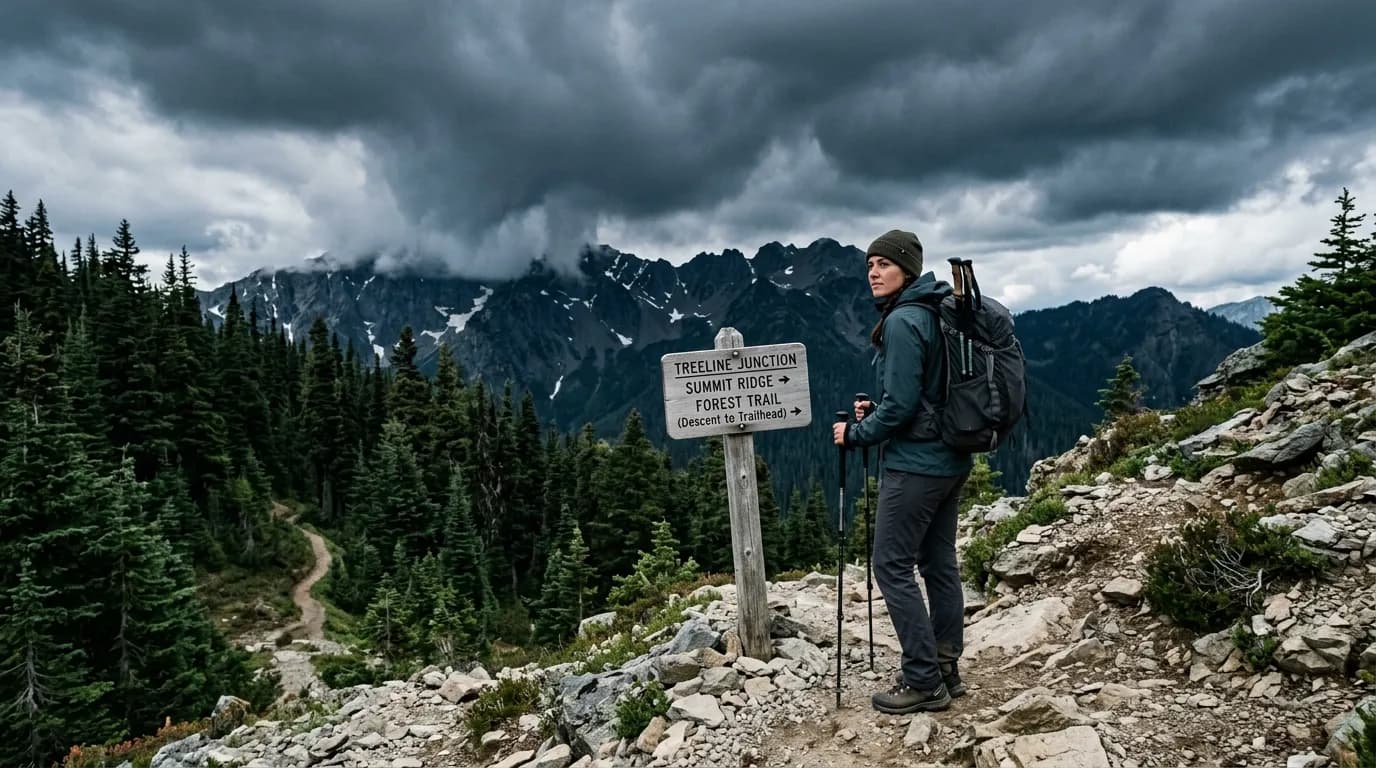 When to Turn Around on a Hike (Go / No-Go Rules)
